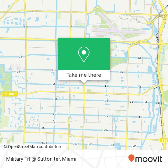 Mapa de Military Trl @ Sutton ter