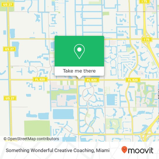 Something Wonderful Creative Coaching map