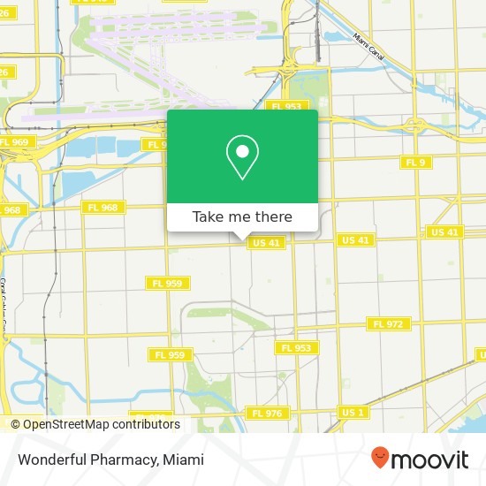 Wonderful Pharmacy map