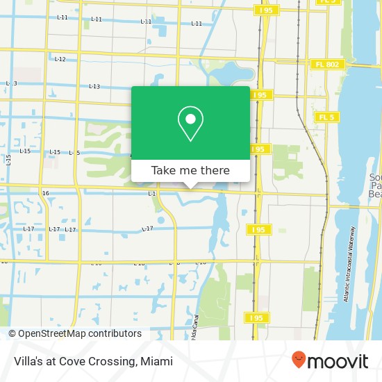 Mapa de Villa's at Cove Crossing