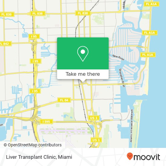 Liver Transplant Clinic map