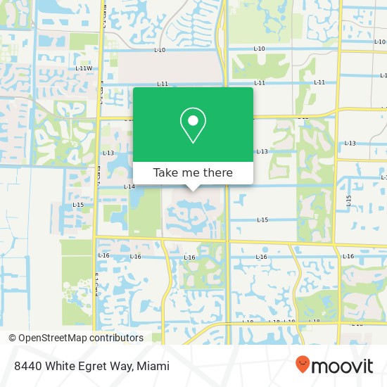 8440 White Egret Way map