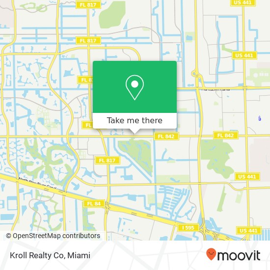 Mapa de Kroll Realty Co