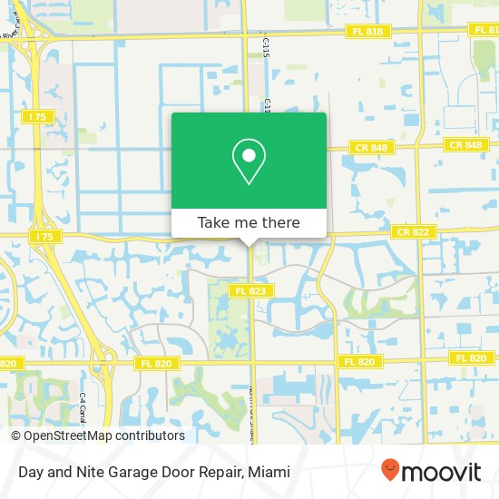 Mapa de Day and Nite Garage Door Repair