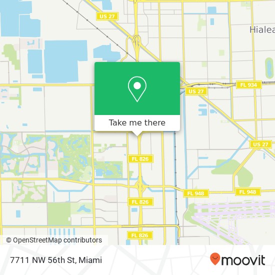 7711 NW 56th St map