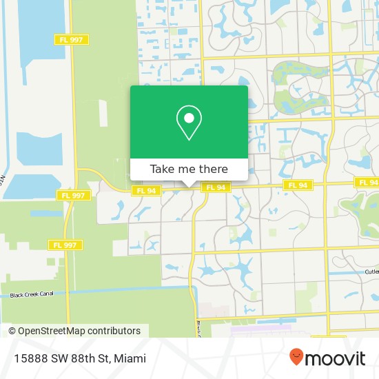 15888 SW 88th St map