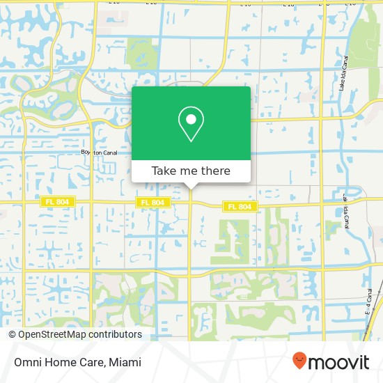 Omni Home Care map