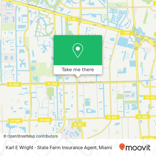 Mapa de Karl E Wright - State Farm Insurance Agent