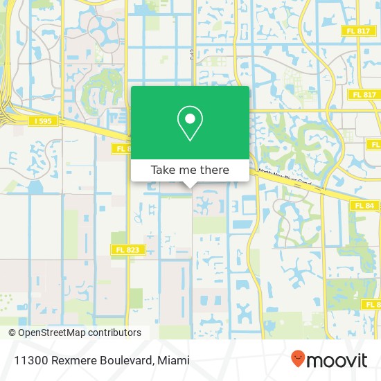 11300 Rexmere Boulevard map