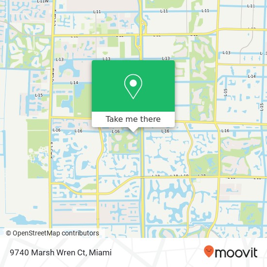 9740 Marsh Wren Ct map