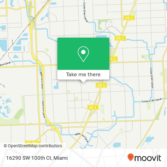 16290 SW 100th Ct map