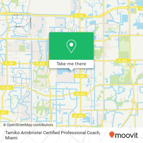 Tamiko Armbrister Certified Professional Coach map