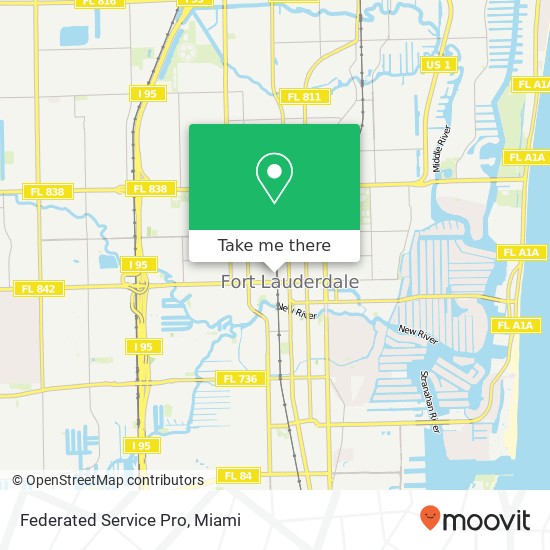 Mapa de Federated Service Pro