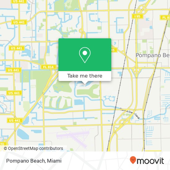 Mapa de Pompano Beach