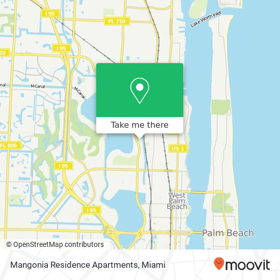 Mapa de Mangonia Residence Apartments