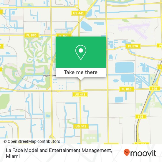 Mapa de La Face Model and Entertainment Management