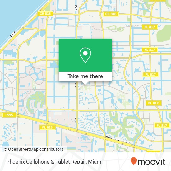 Phoenix Cellphone & Tablet Repair map