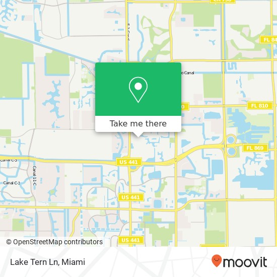 Mapa de Lake Tern Ln