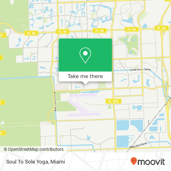 Soul To Sole Yoga map