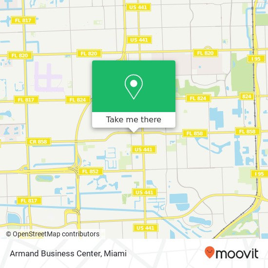 Armand Business Center map