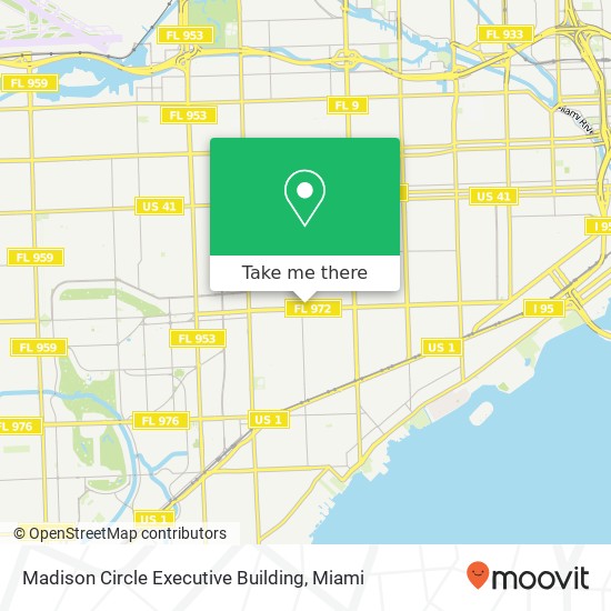 Mapa de Madison Circle Executive Building