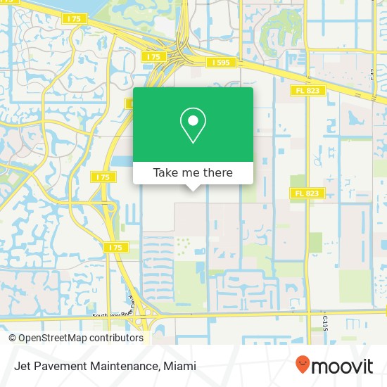 Mapa de Jet Pavement Maintenance