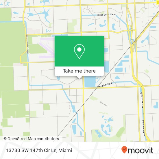 13730 SW 147th Cir Ln map