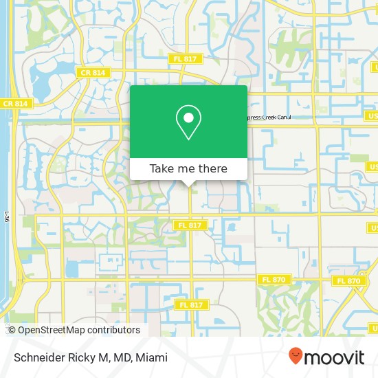Mapa de Schneider Ricky M, MD