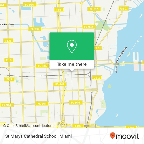 St Marys Cathedral School map