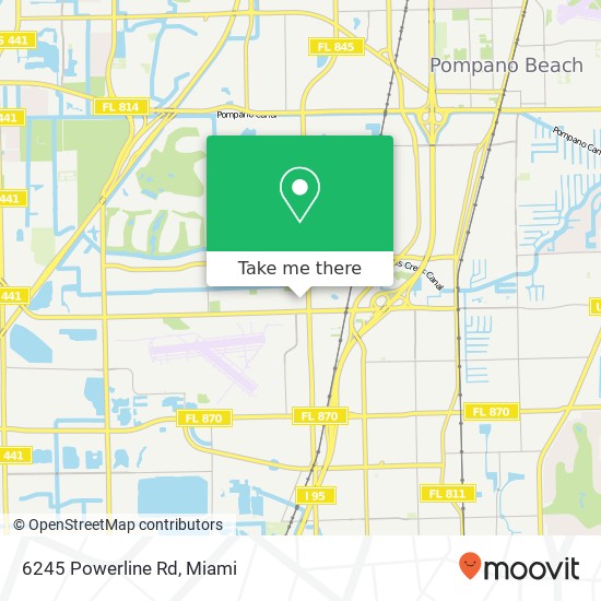 6245 Powerline Rd map