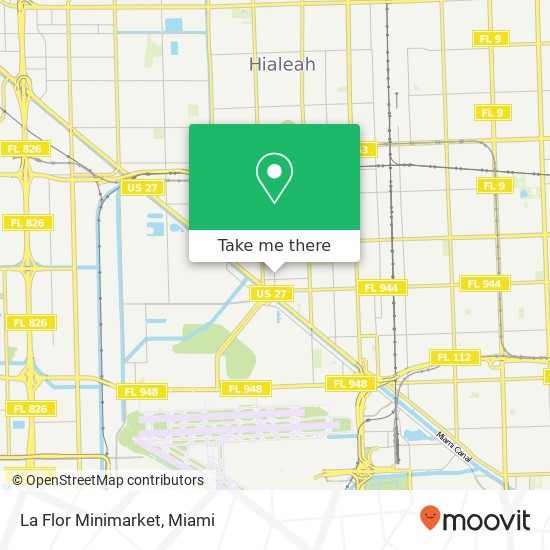 La Flor Minimarket map