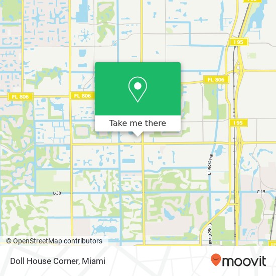 Doll House Corner map