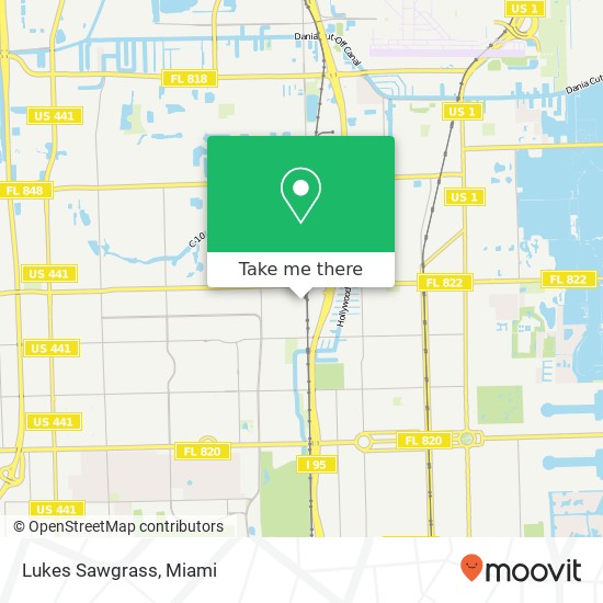 Mapa de Lukes Sawgrass