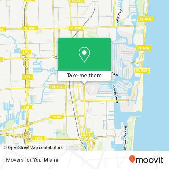 Movers for You map