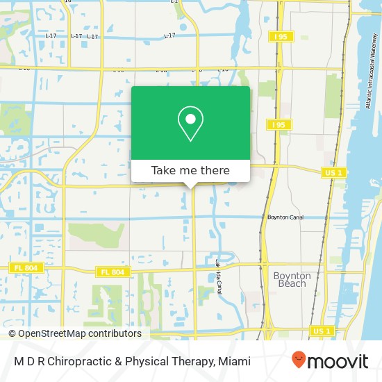 Mapa de M D R Chiropractic & Physical Therapy