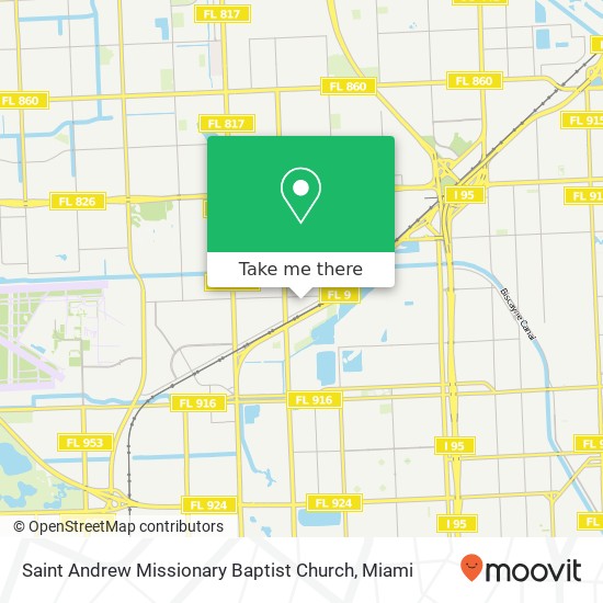 Saint Andrew Missionary Baptist Church map