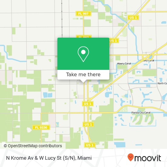 N Krome Av & W Lucy St (S/N) map