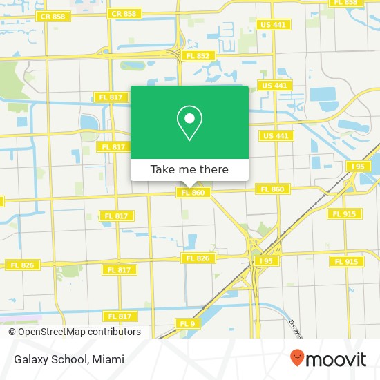 Galaxy School map