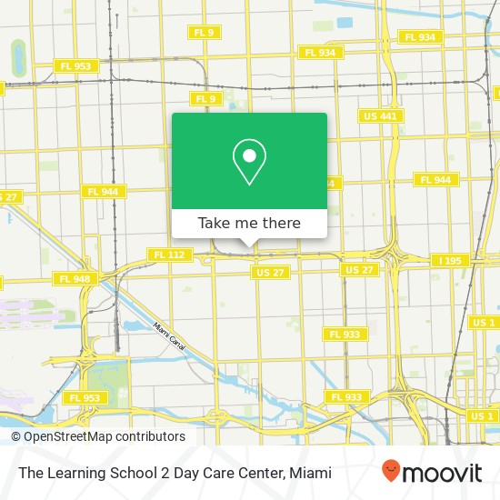 The Learning School 2 Day Care Center map