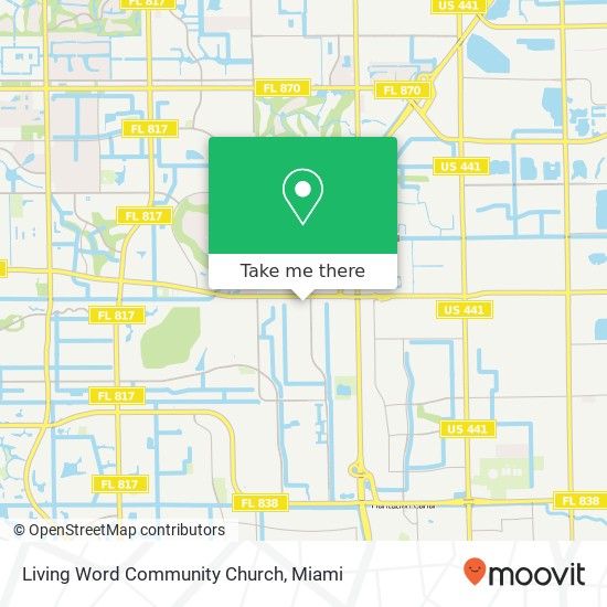 Living Word Community Church map