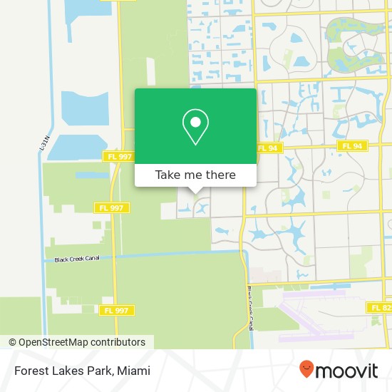 Forest Lakes Park map