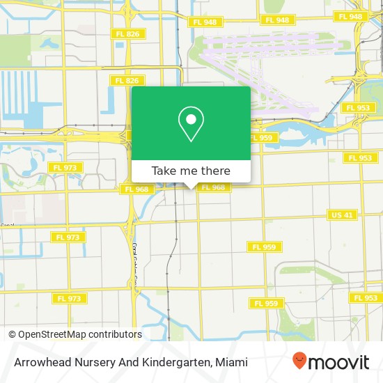 Arrowhead Nursery And Kindergarten map