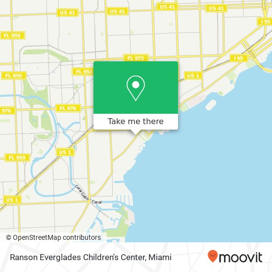 Ranson Everglades Children's Center map