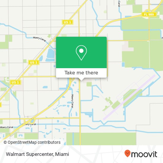 Walmart Supercenter map