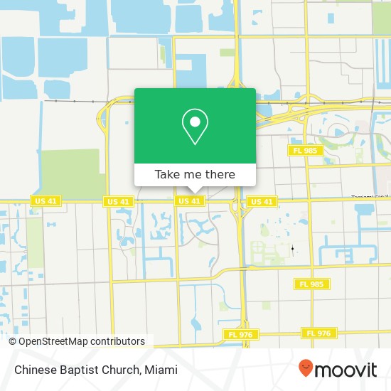 Chinese Baptist Church map