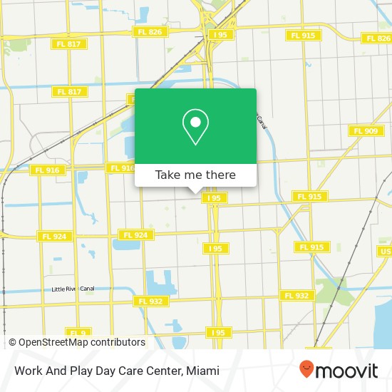 Work And Play Day Care Center map