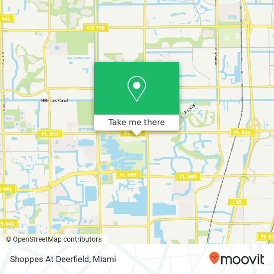 Shoppes At Deerfield map