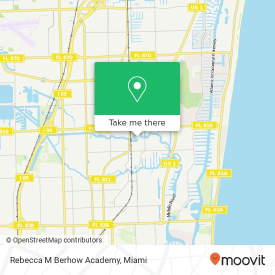 Rebecca M Berhow Academy map