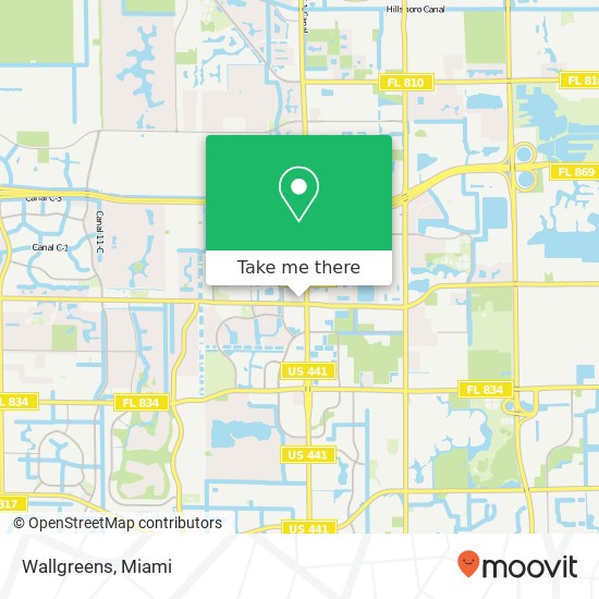 Wallgreens map