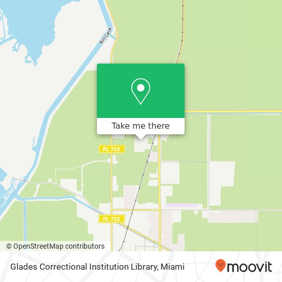 Glades Correctional Institution Library map